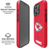NFL Kansas City Chiefs Distressed iPhone 16 Pro Magsafe Impact Case